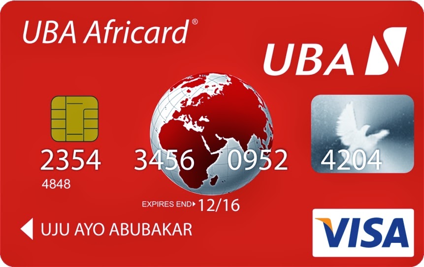 UBA Africard Visa Card