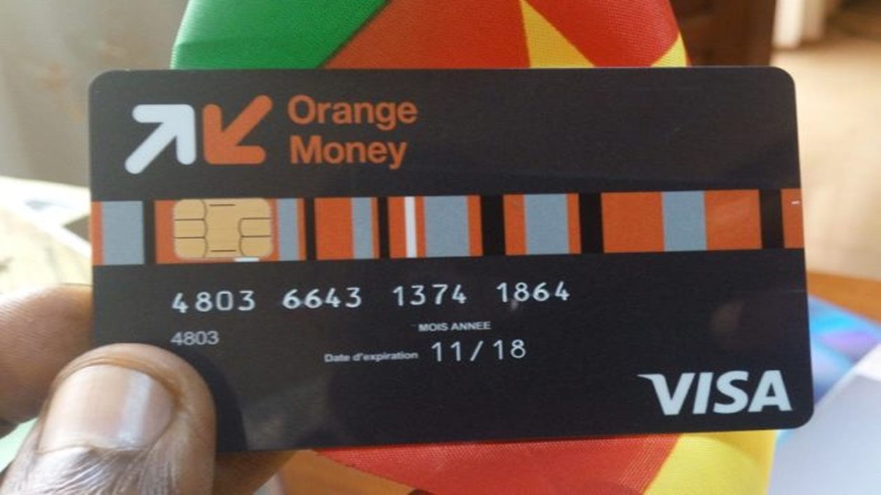 6. Carte Visa Orange Money