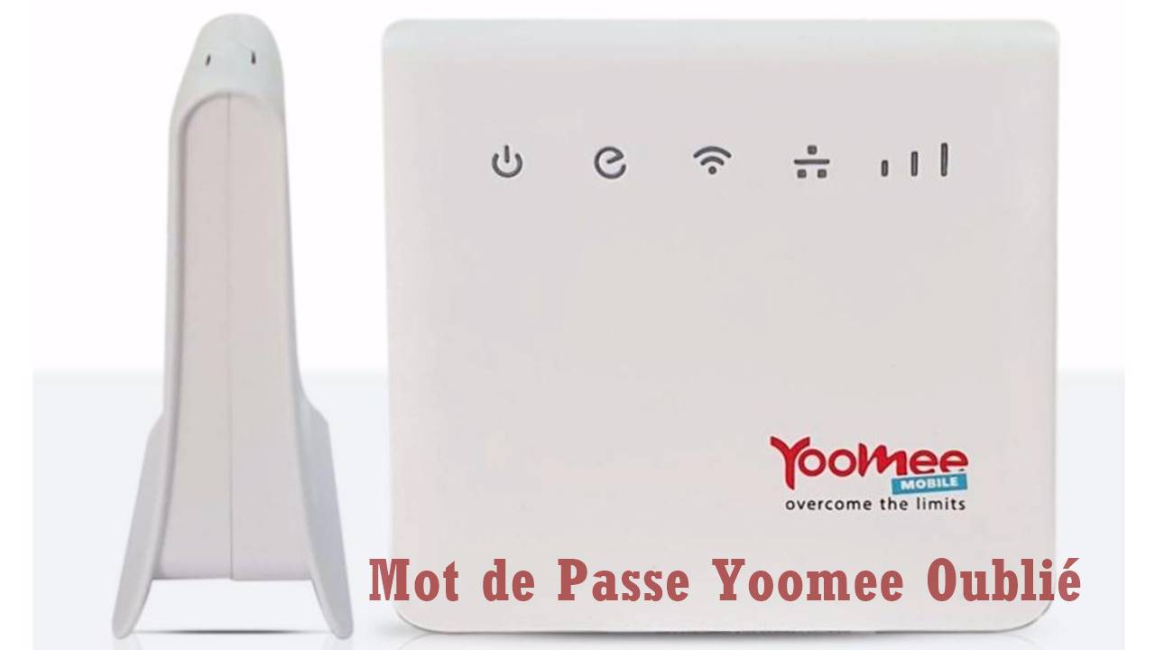 Comment récupérer le mot de passe Yoomee Perdu