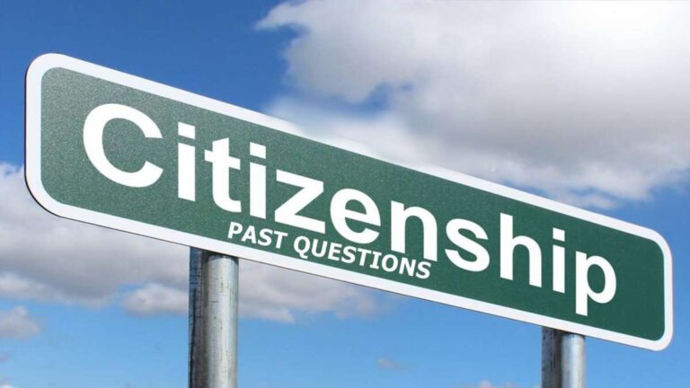 GCE O-Level Citizenship Past Questions
