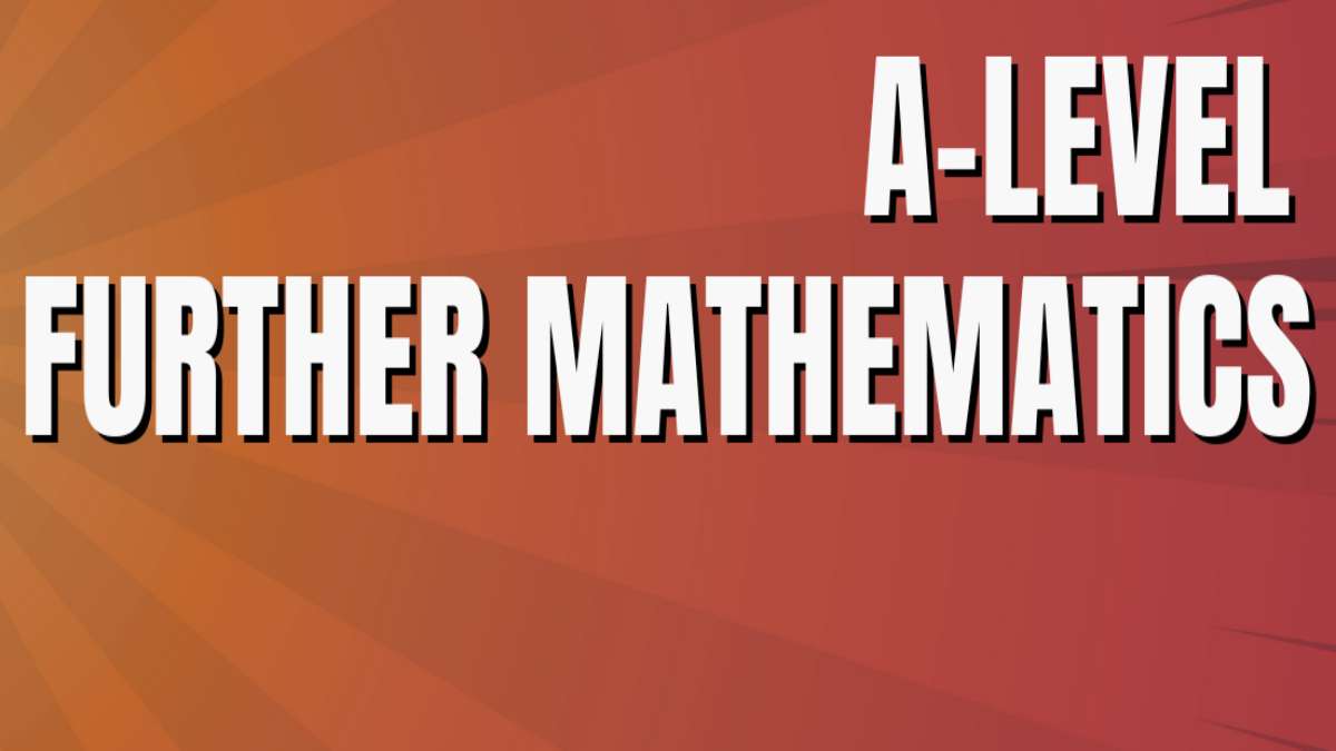 Further Mathematics Past Questions
