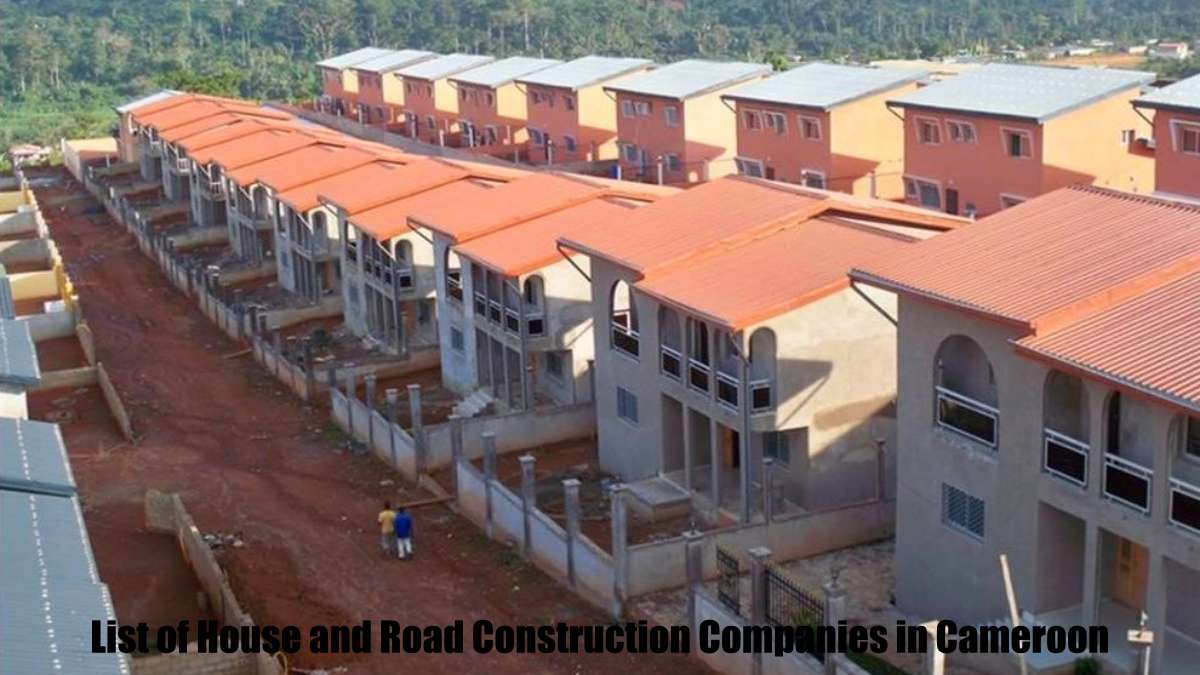House and Road Construction Companies in Cameroon