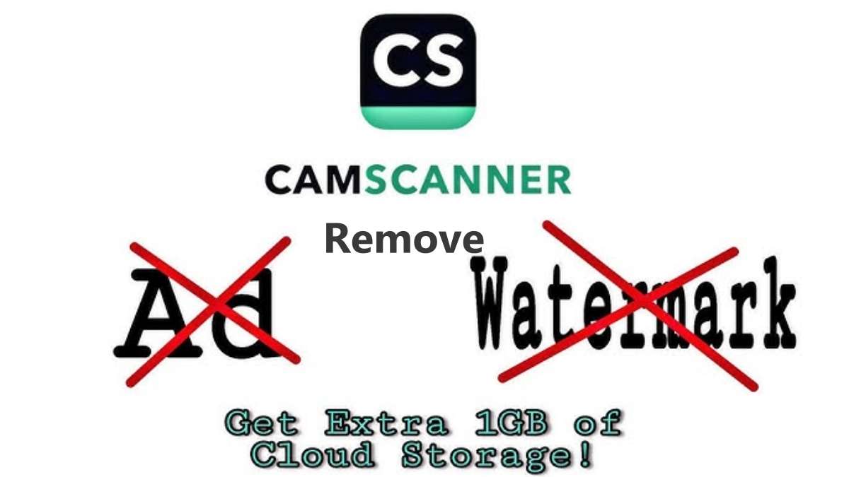 Remove CamScanner Watermark and Ads