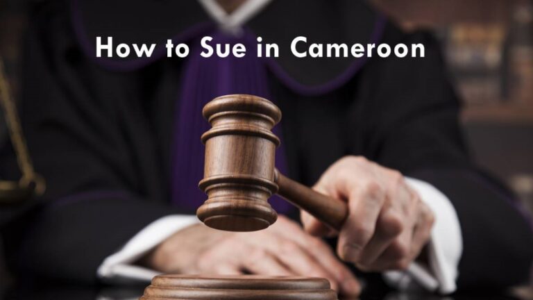 Sue Someone or a Company in Court