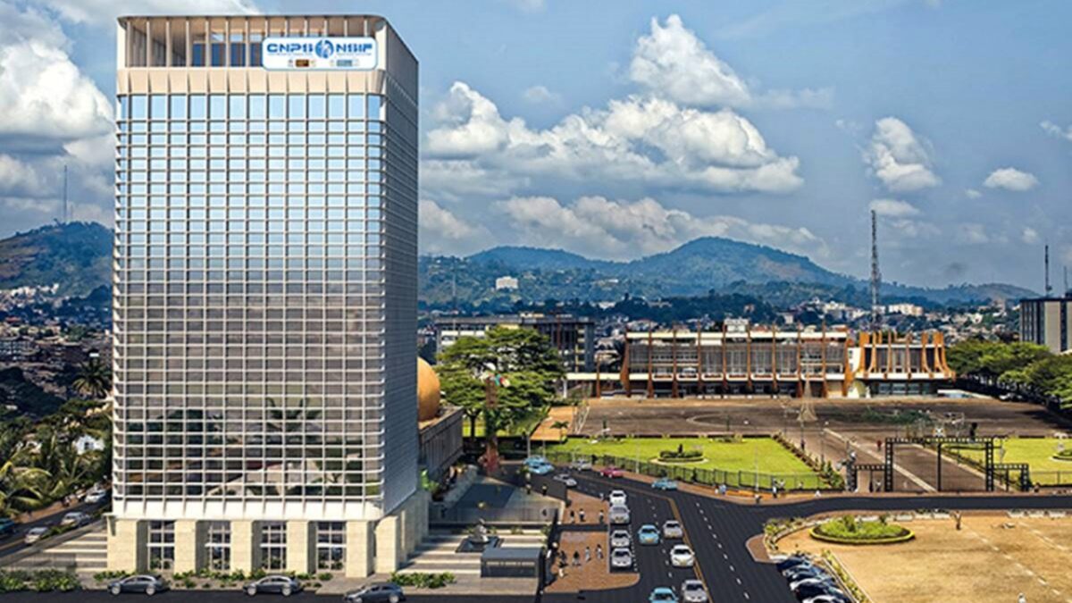Cameroon National Social Insurance Fund Headquarters Yaounde Cameroon building