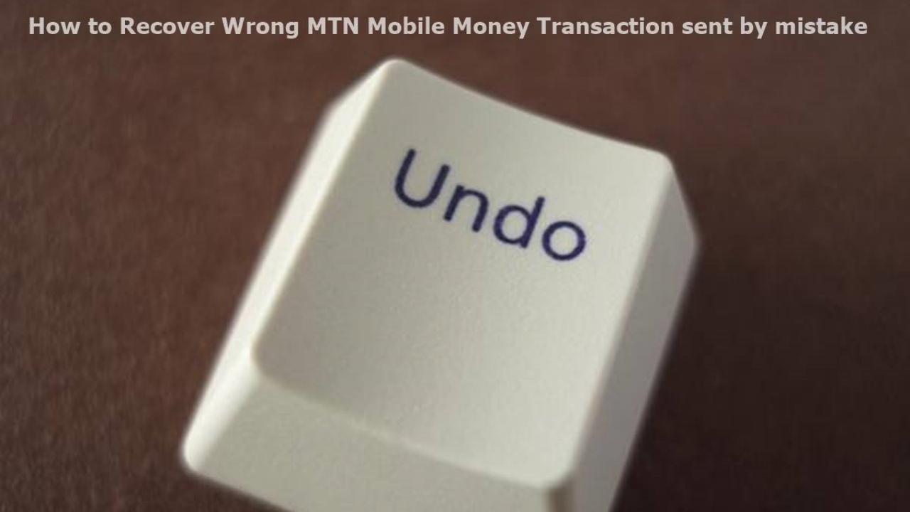Guide on another alternative to reverse a MTN mobile money transaction in Zambia