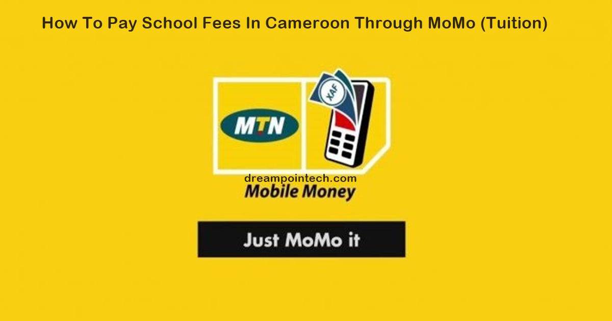 How To Pay School Fees In Cameroon Through MoMo (Tuition)