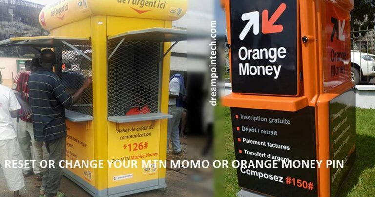 Reset or Change MTN and Orange Mobile Money PIN