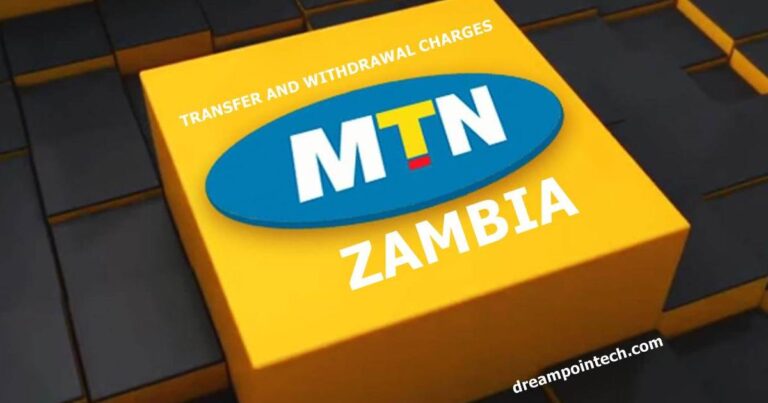 MTN Mobile Money Withdraw and Sending or transfer Charges Zambia