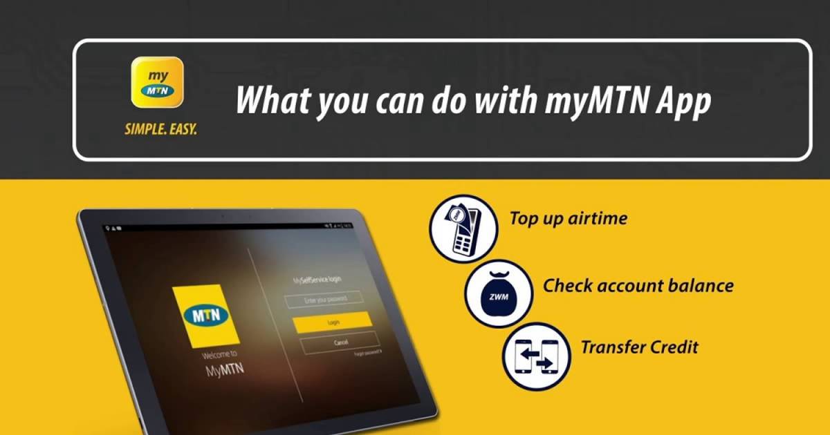my MTN app