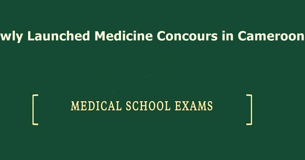 Newly Launched Medicine Concours in Cameroon